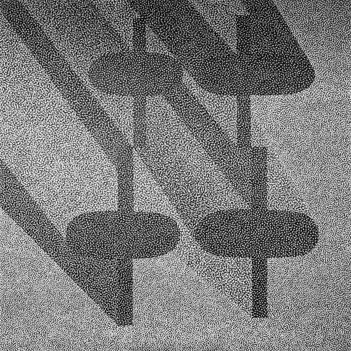 Birdseye, Graphite Mural Wallpaper - pure wallpaper artwork