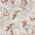 Koi, Coral Mural Wallpaper - pure wallpaper artwork