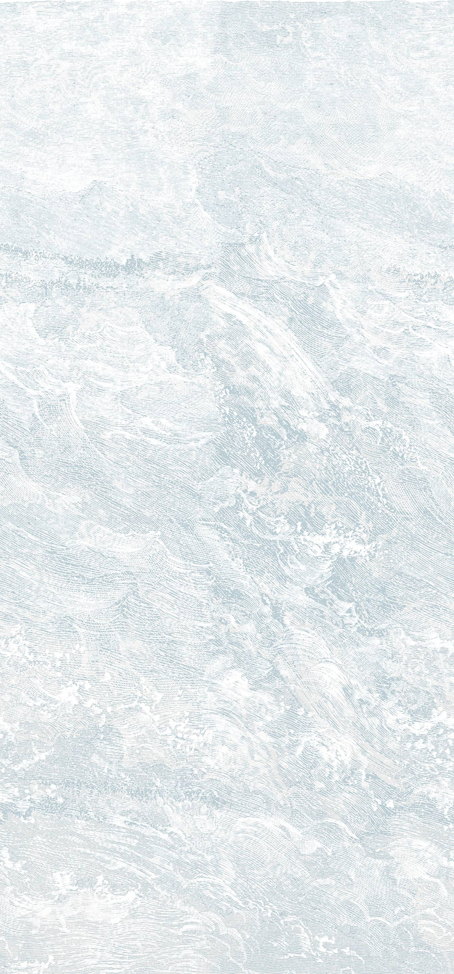 Breeze Ice Blue Mural Wallpaper