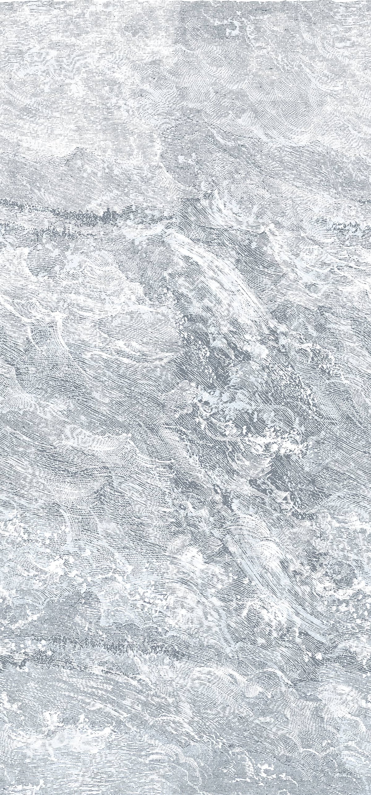 Breeze Blue Mural Wallpaper - pure wallpaper artwork