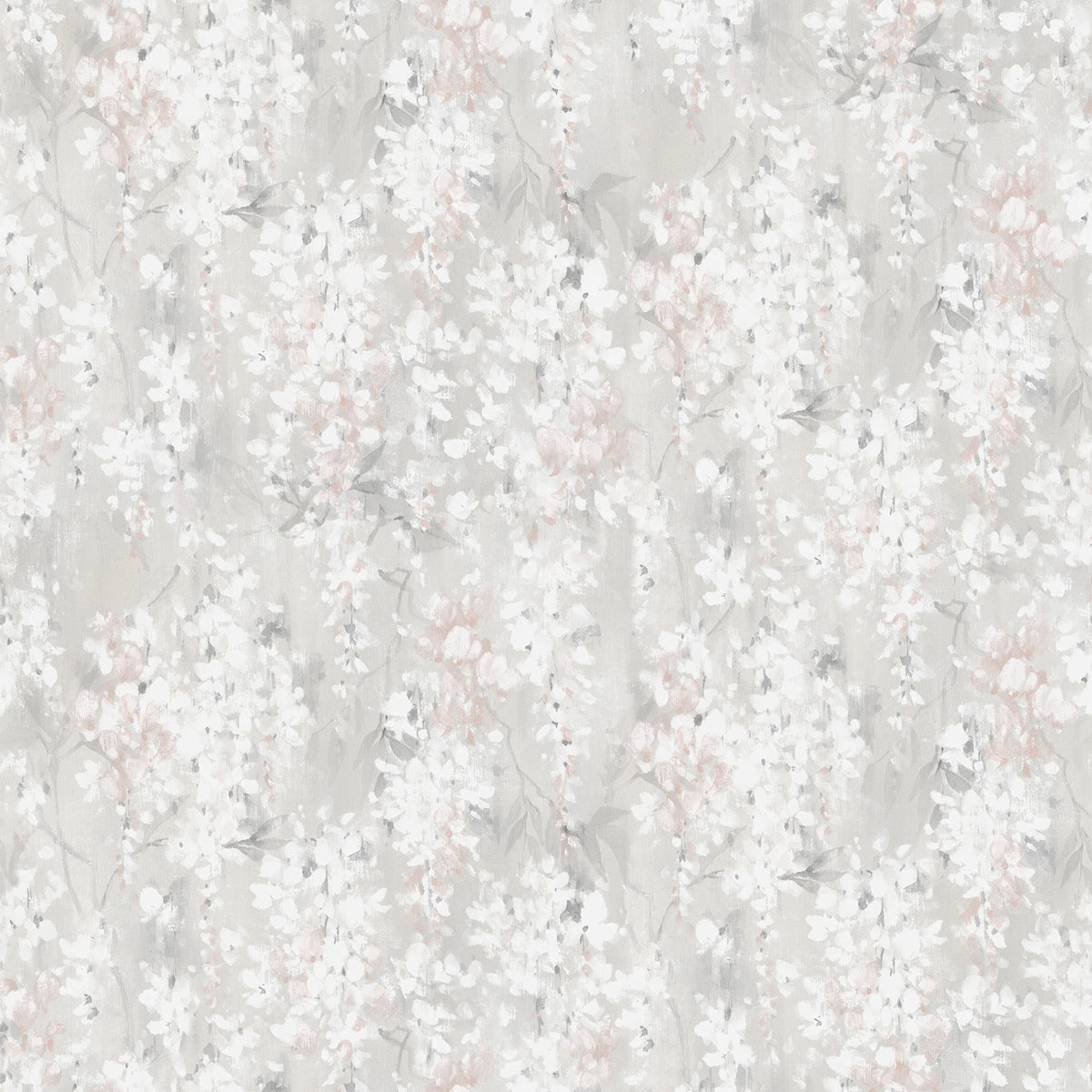 Wisteria, Pearl Mural Wallpaper - pure wallpaper artwork