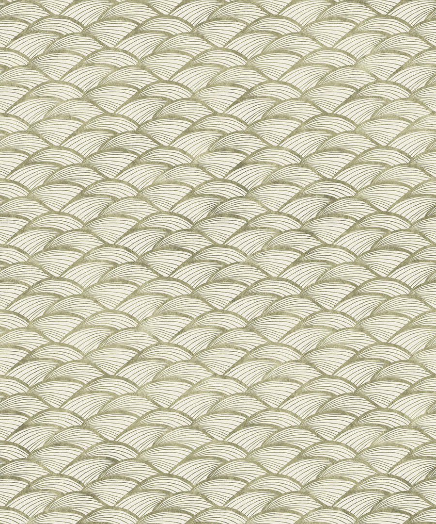 Ripple Green Mural Wallpaper