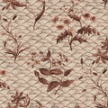 Floral Ripple Rust Mural Wallpaper - pure wallpaper artwork