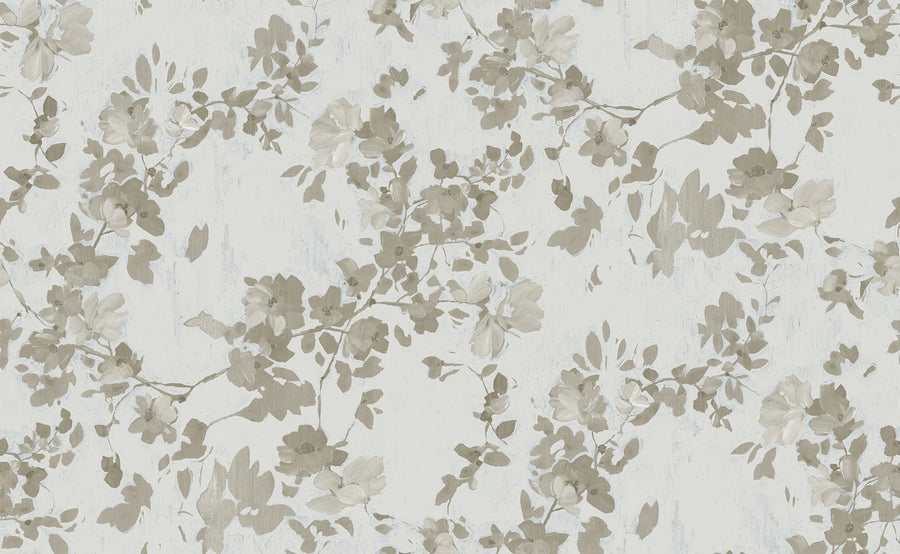 Blooming Garden, Pearl Mural Wallpaper