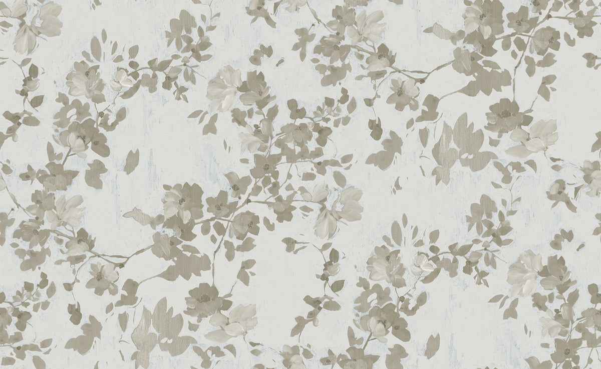 Blooming Garden, Pearl Mural Wallpaper - pure wallpaper artwork