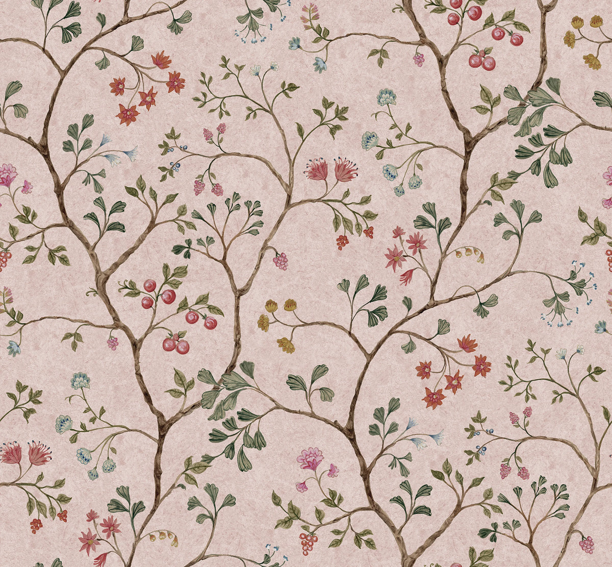 Song Tree, Pink Cherry Mural Wallpaper - pure wallpaper artwork