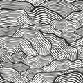 Soft Clouds Graphite Mural Wallpaper - pure wallpaper artwork