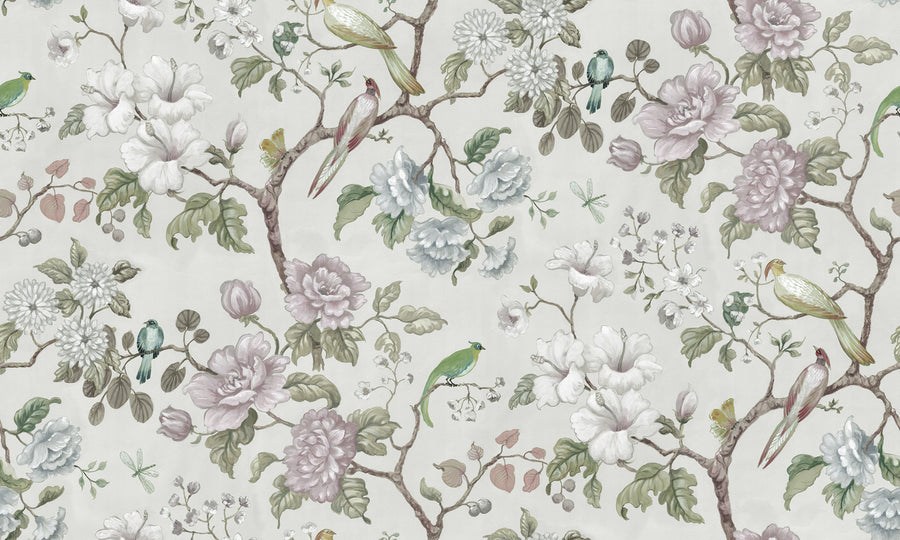 Grandiflora, Pearl Mural Wallpaper