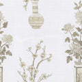 Japanese Vases Pearl Mural Wallpaper - pure wallpaper artwork