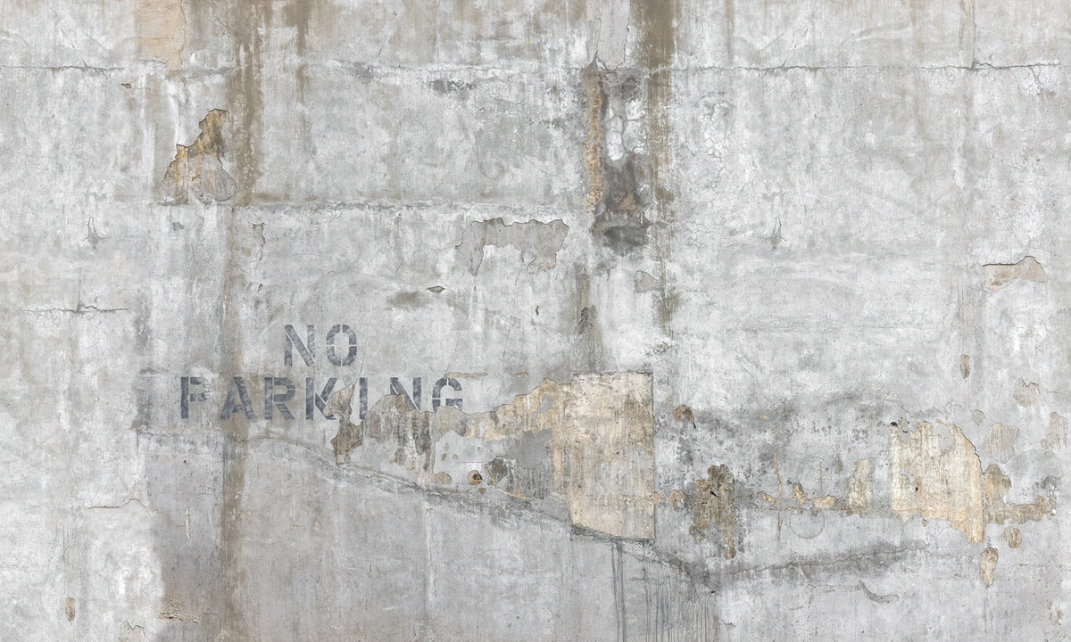 No Parking Mural Wallpaper - pure wallpaper artwork