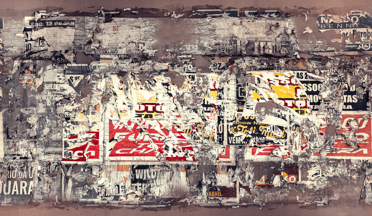 Paper Concrete Mural Wallpaper - pure wallpaper artwork