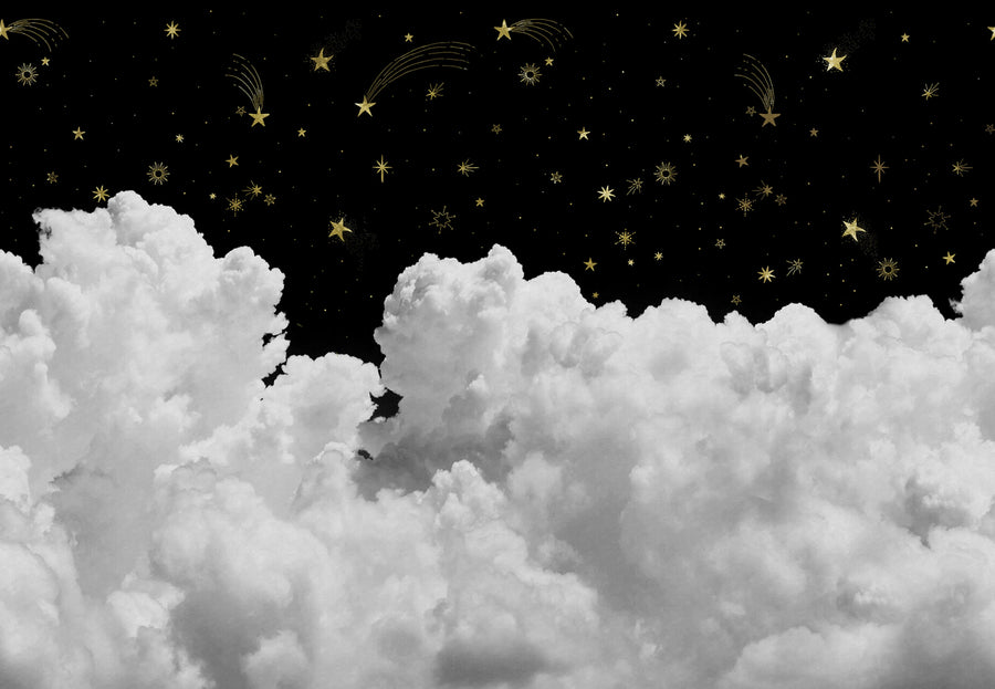 Star Cloud Night Mural Wallpaper