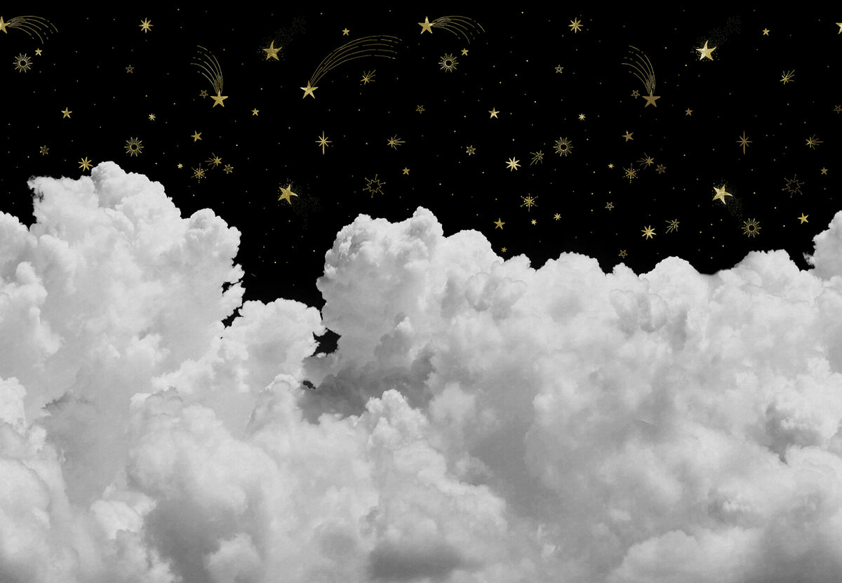 Star Cloud Night Mural Wallpaper - pure wallpaper artwork