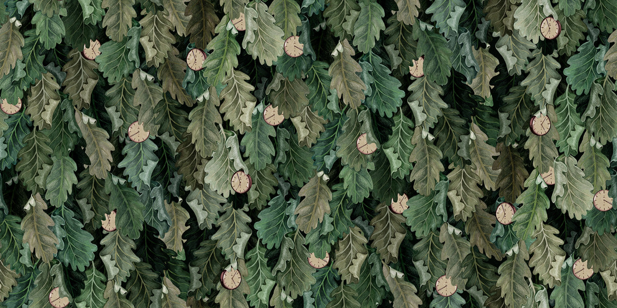 Timeless Green Mural Wallpaper - pure wallpaper artwork