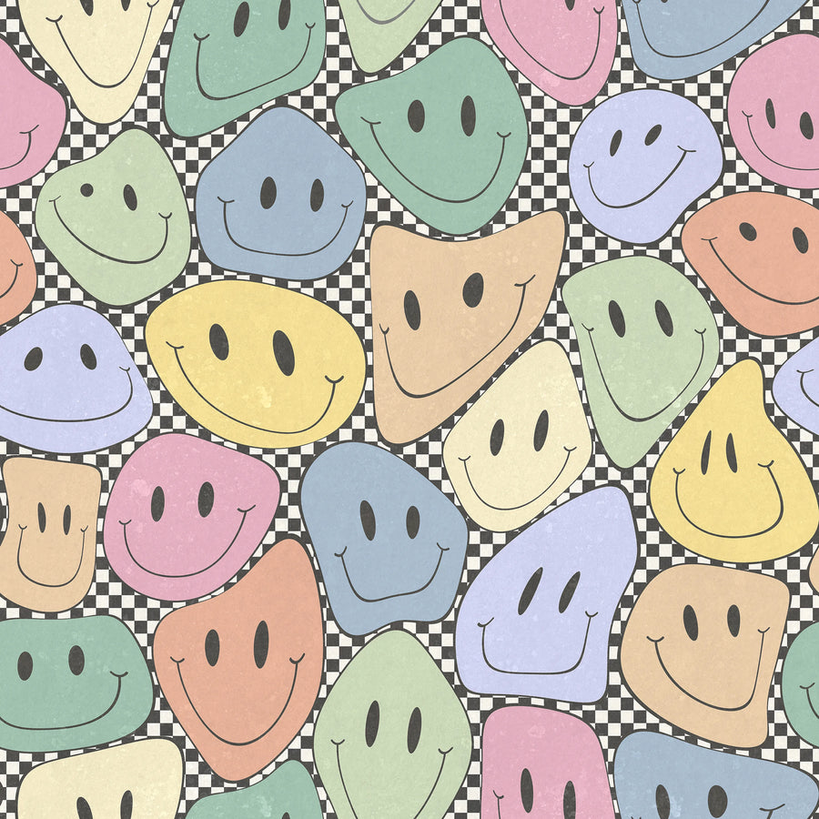 Happy Rebel, Colorful Chess Mural Wallpaper