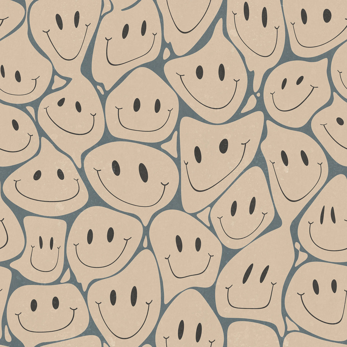 Happy Rebel, Peach Mural Wallpaper - pure wallpaper artwork