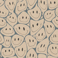 Happy Rebel, Peach Mural Wallpaper - pure wallpaper artwork