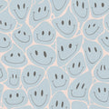 Happy Rebel, Lightblue Mural Wallpaper - pure wallpaper artwork