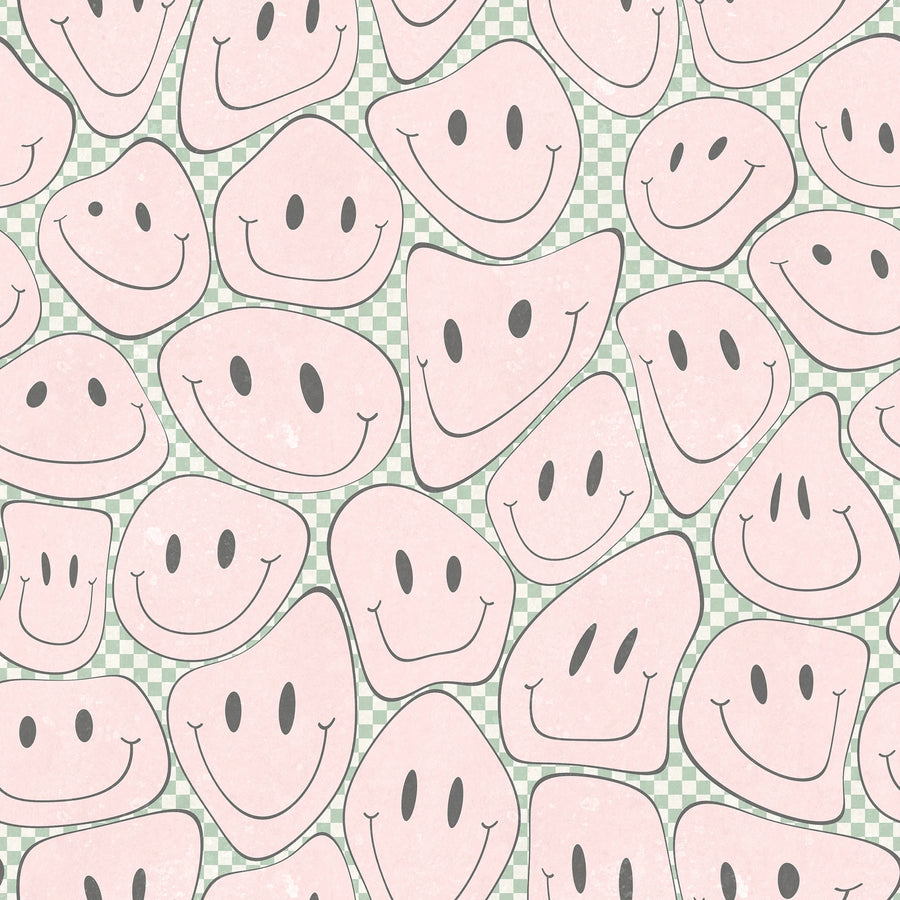 Happy Rebel, Bubblegum Mural Wallpaper