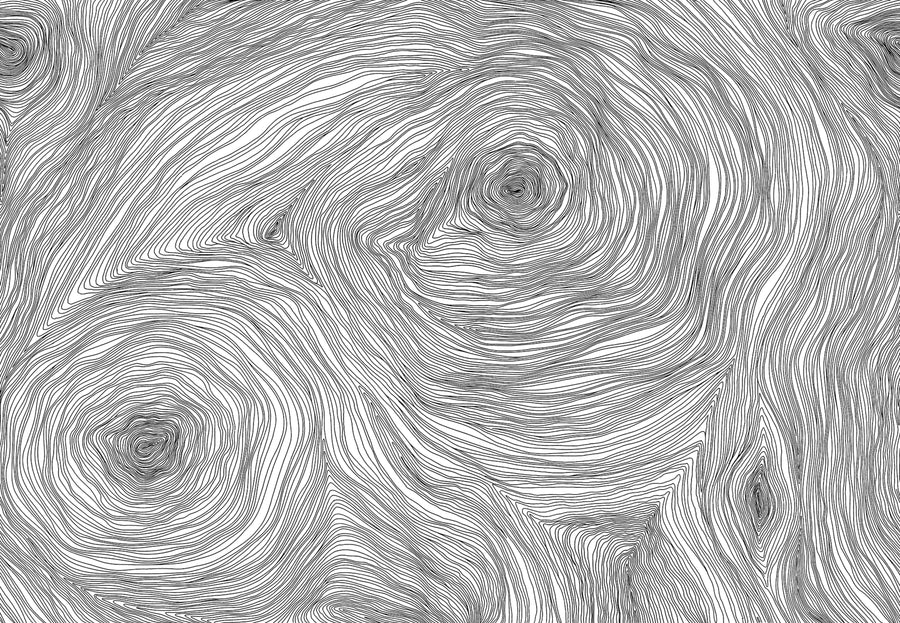 Serenity Graphite Mural Wallpaper
