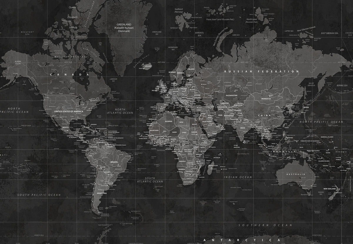 Around The World, Night Mural Wallpaper - pure wallpaper artwork