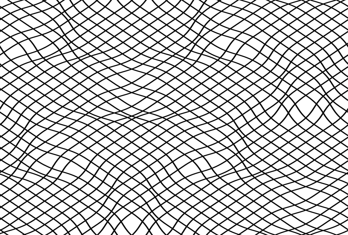 Net Graphite Mural Wallpaper - pure wallpaper artwork