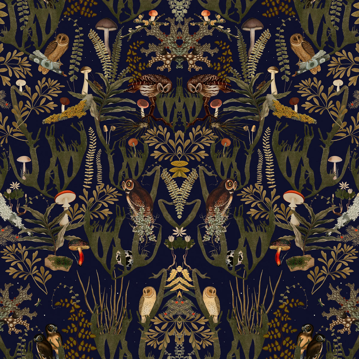 The Swedish Forest Mini Mural Wallpaper - pure wallpaper artwork