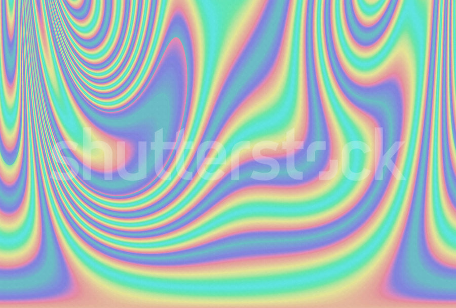 Neon Lights Mural Wallpaper