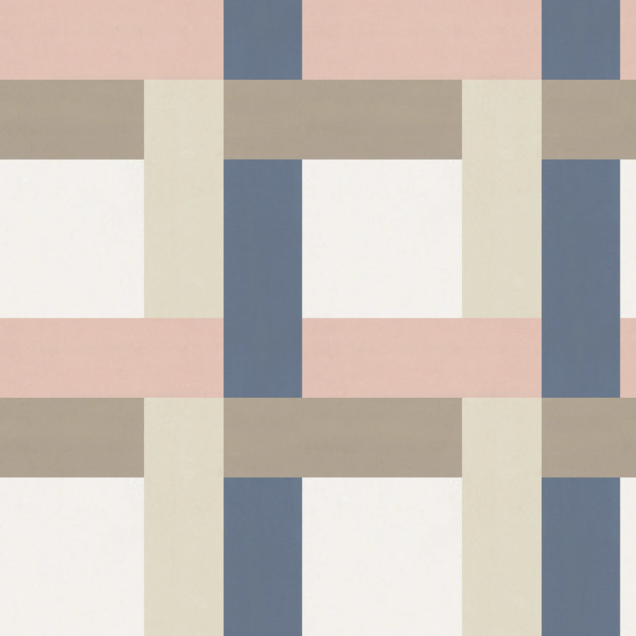 Dont Be Square, Pastel Mural Wallpaper
