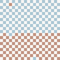 Pixels, Orange & Blue Mural Wallpaper - pure wallpaper artwork