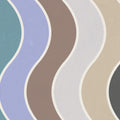 Seventies Waves, Rainbow Mural Wallpaper - pure wallpaper artwork