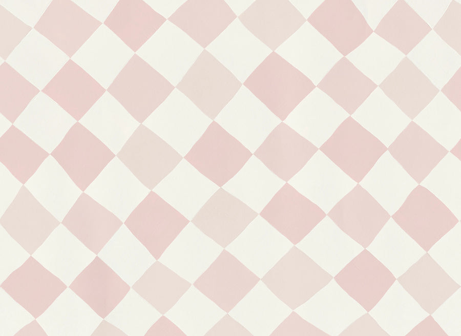 Tremble, Pink Mural Wallpaper