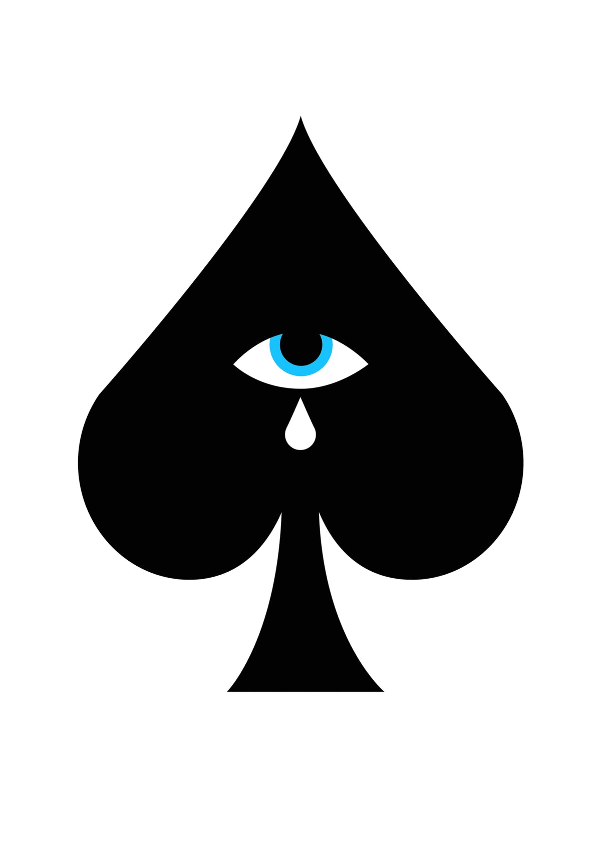 Ace Of Spades Black Mural Wallpaper - pure wallpaper artwork