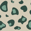 Giant Leopard, Green Mural Wallpaper - pure wallpaper artwork