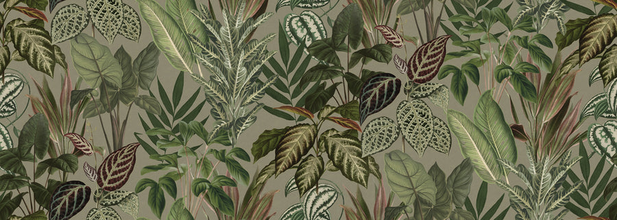 Mischievous Jungle, Sand Mural Wallpaper