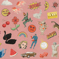 Patches, Pink Mural Wallpaper - pure wallpaper artwork