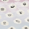 Retro Clouds, Pink Mural Wallpaper - pure wallpaper artwork