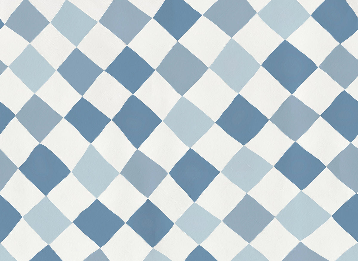 Tremble, Blue Mural Wallpaper - pure wallpaper artwork