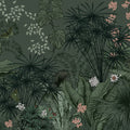Big Furada, Green Mural Wallpaper - pure wallpaper artwork