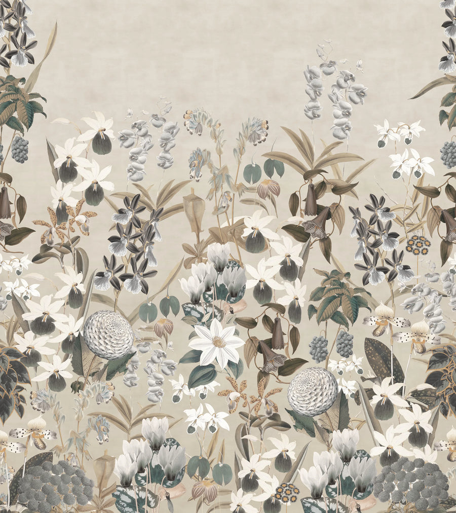 Alices Garden, Sand Mural Wallpaper