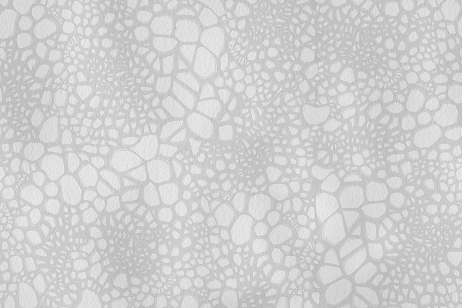 The Nest, Gray Mural Wallpaper