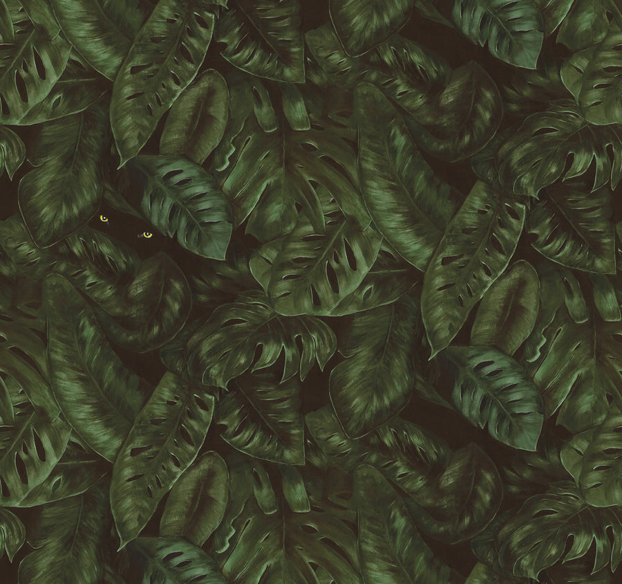 I See You, Emerald Mural Wallpaper