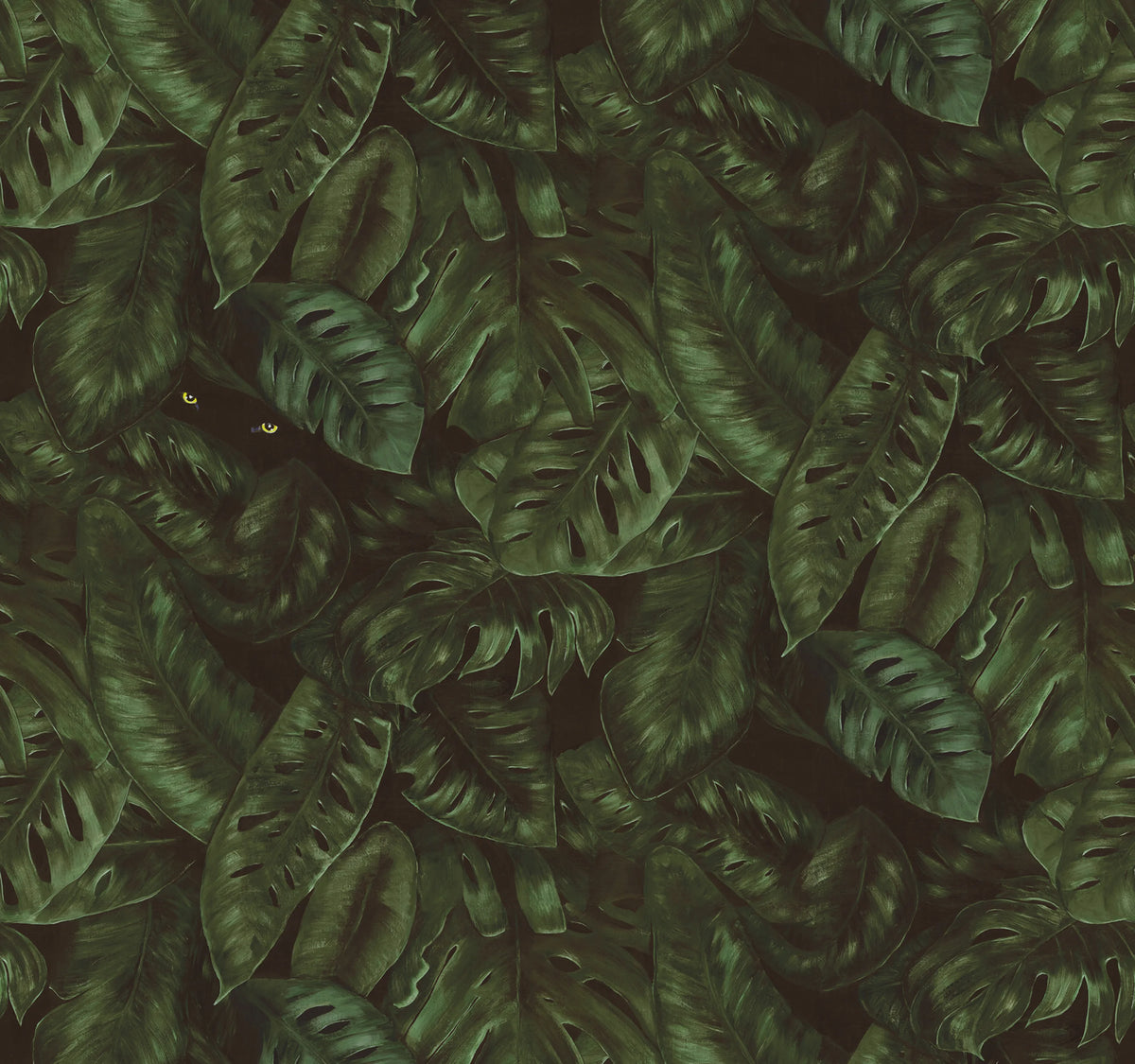 I See You, Emerald Mural Wallpaper - pure wallpaper artwork