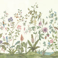 Chinoiserie, White Mural Wallpaper - pure wallpaper artwork
