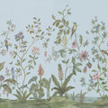 Chinoiserie, Blue Mural Wallpaper - pure wallpaper artwork