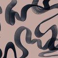 Waves, Pink Mural Wallpaper - pure wallpaper artwork