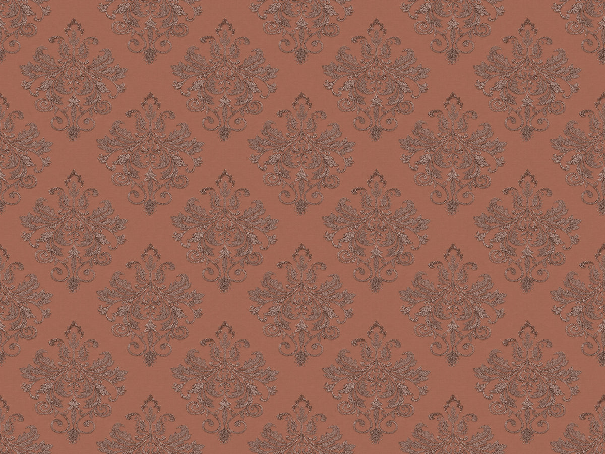 Baroque Pearl, Red Mural Wallpaper - pure wallpaper artwork