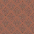 Baroque Pearl, Red Mural Wallpaper - pure wallpaper artwork