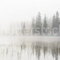 Frosty Lake Mural Wallpaper - pure wallpaper artwork
