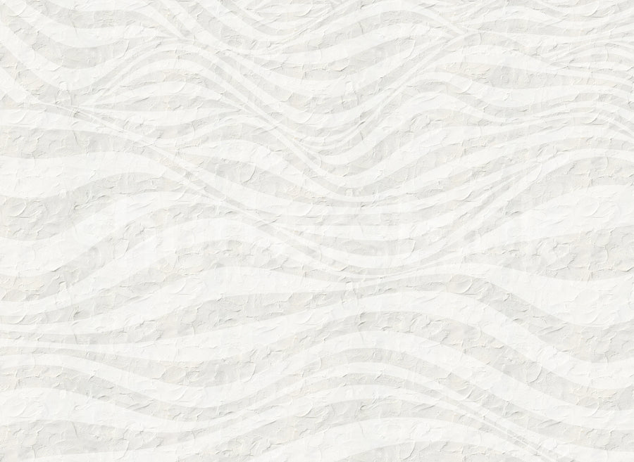 Graphic Hills, Soft Gray Mural Wallpaper